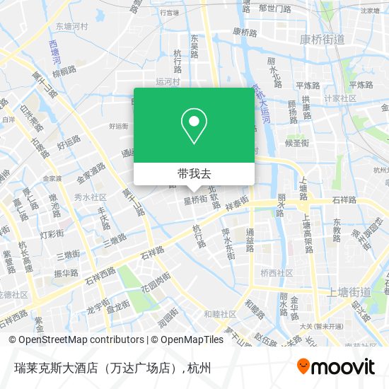 瑞莱克斯大酒店（万达广场店）地图
