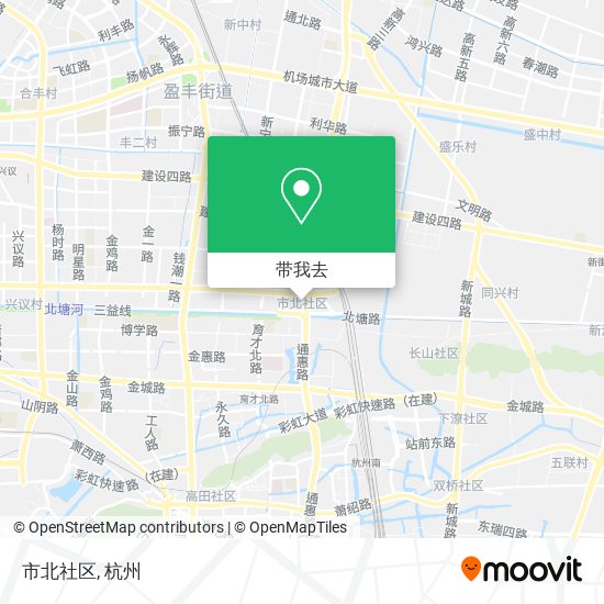 市北社区地图