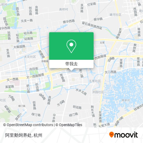 阿里鹅饲养处地图