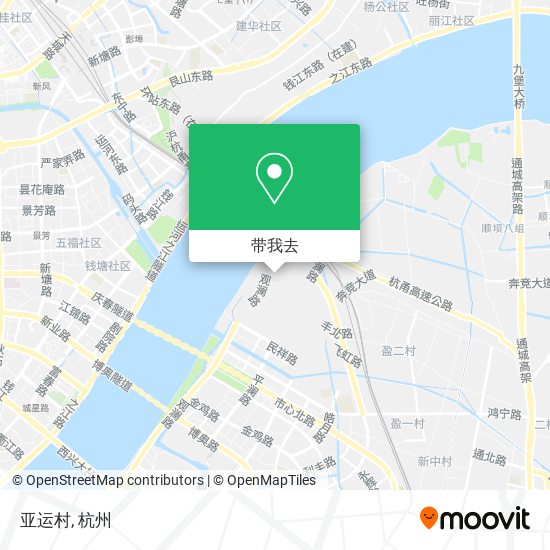 亚运村地图