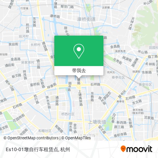 Es10-01墩自行车租赁点地图