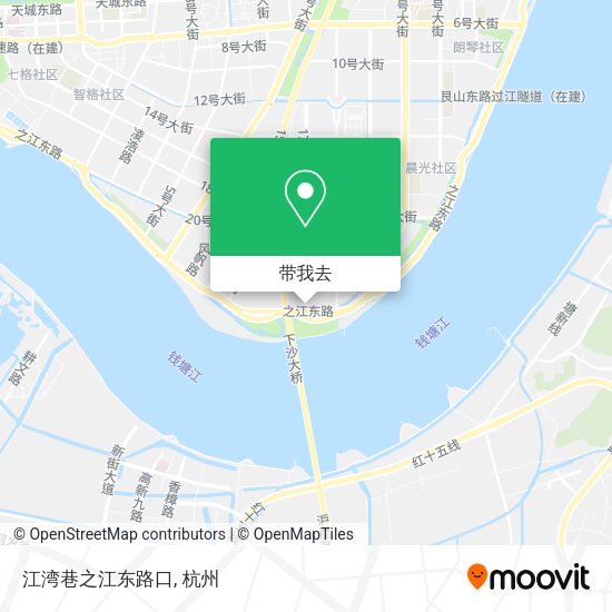 江湾巷之江东路口地图