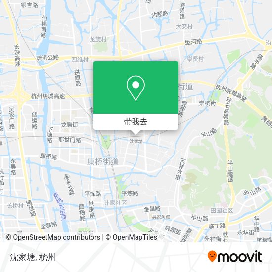 沈家塘地图