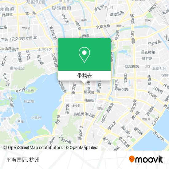 平海国际地图