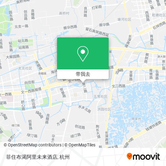 菲住布渴阿里未来酒店地图