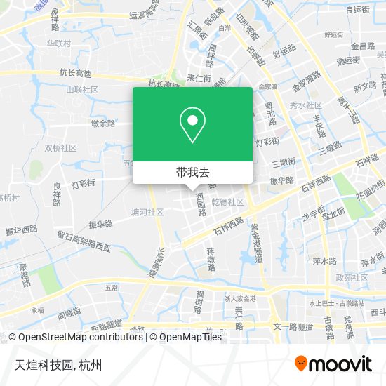 天煌科技园地图