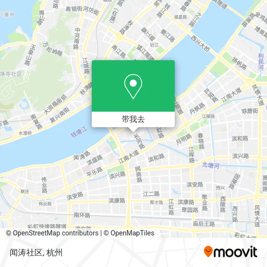 闻涛社区地图