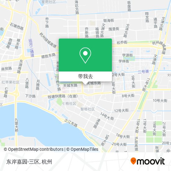 东岸嘉园-三区地图