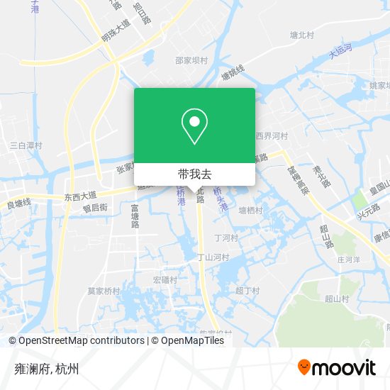 雍澜府地图
