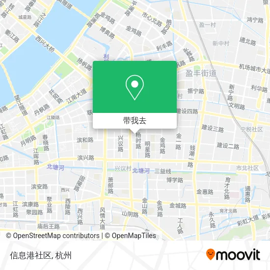 信息港社区地图