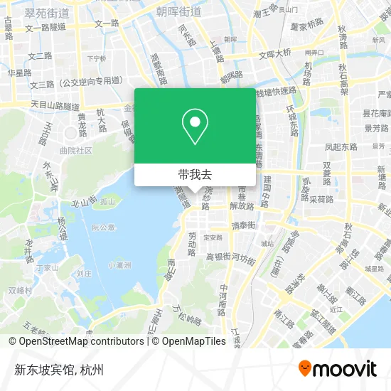 新东坡宾馆地图
