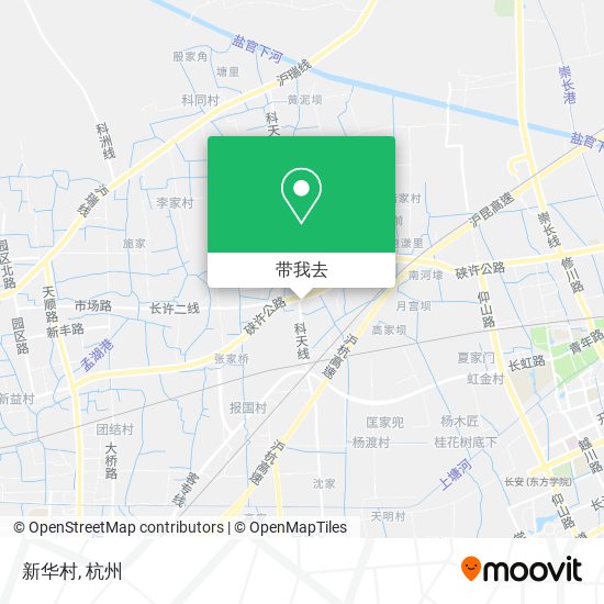 新华村地图