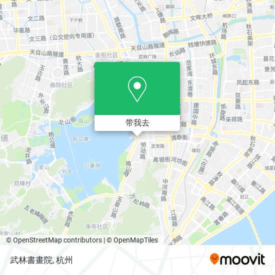 武林書畫院地图