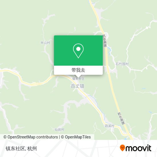 镇东社区地图