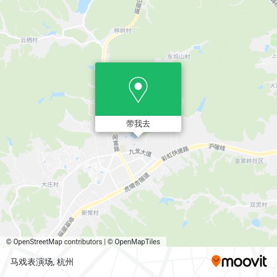 马戏表演场地图
