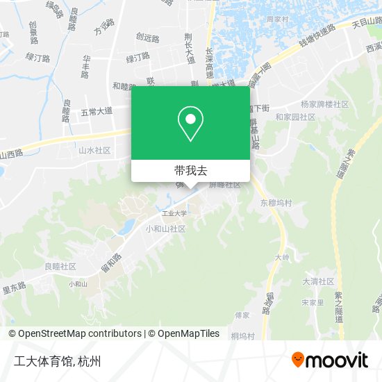 工大体育馆地图