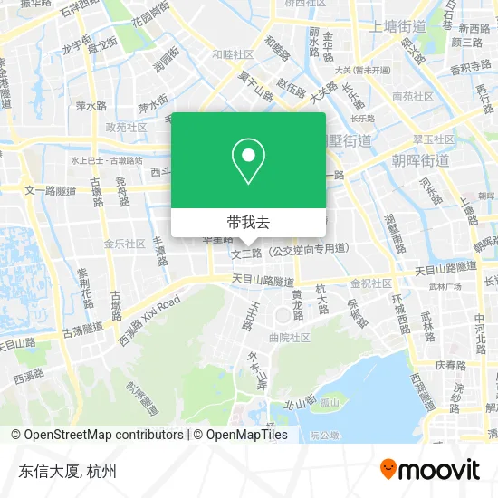 东信大厦地图