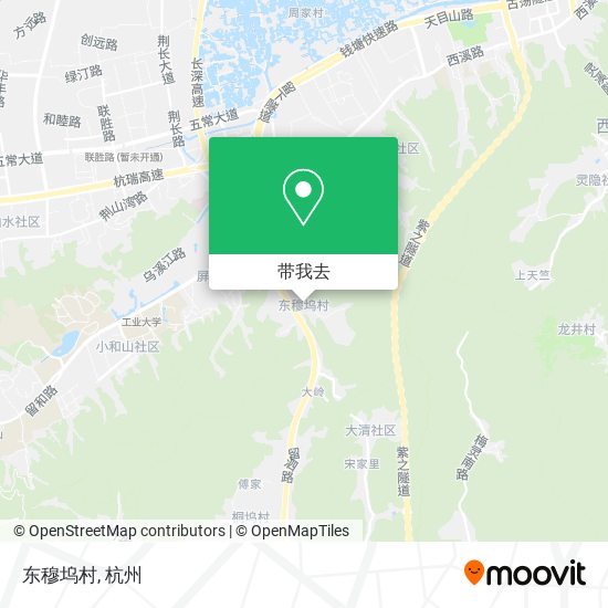 东穆坞村地图