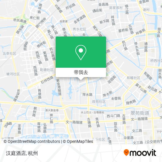 汉庭酒店地图