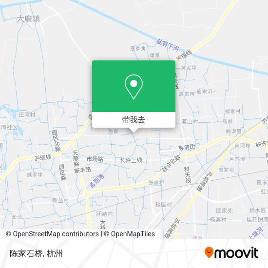 陈家石桥地图