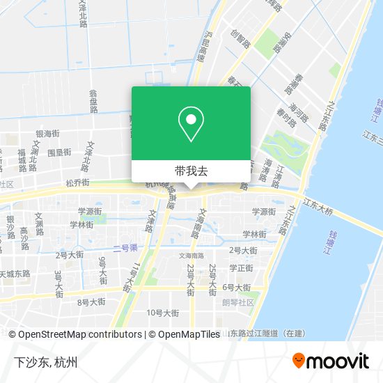 下沙东地图