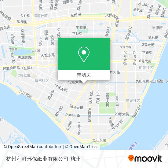 杭州利群环保纸业有限公司地图