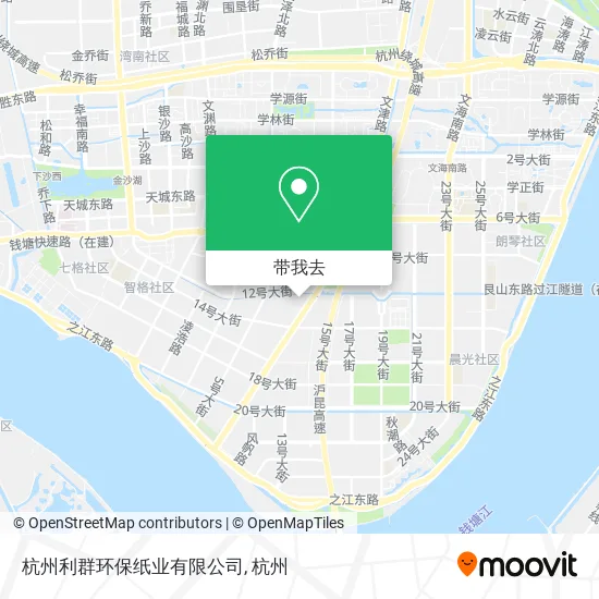 杭州利群环保纸业有限公司地图