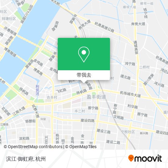 滨江·御虹府地图