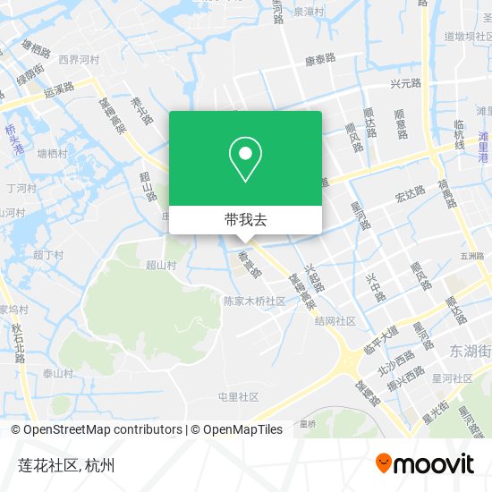 莲花社区地图
