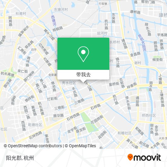 阳光郡地图