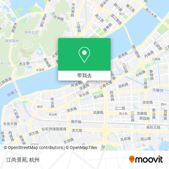 江尚景苑地图