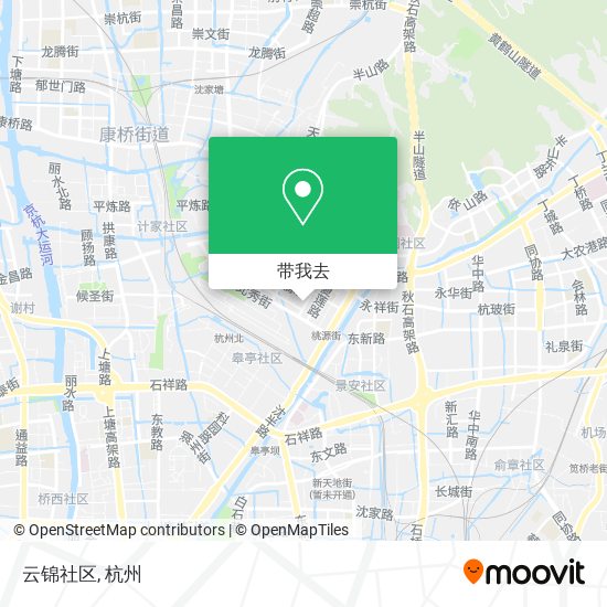 云锦社区地图
