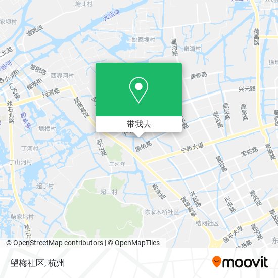 望梅社区地图