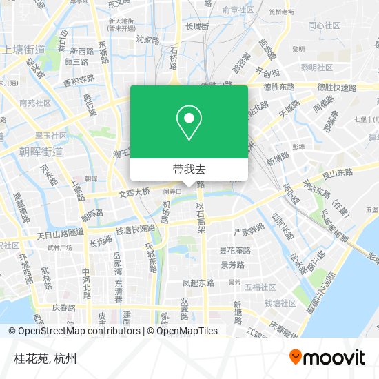 桂花苑地图
