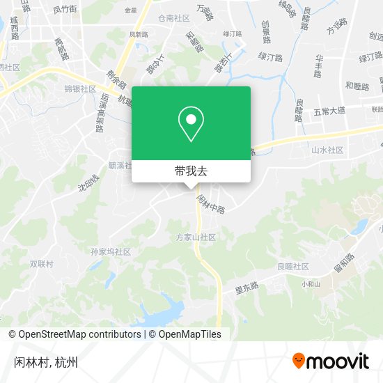 闲林村地图