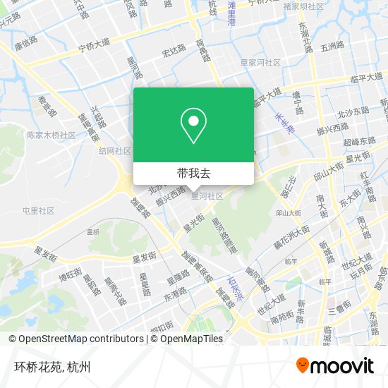 环桥花苑地图