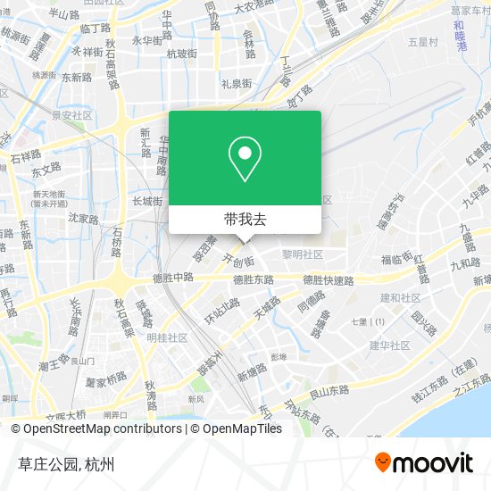 草庄公园地图