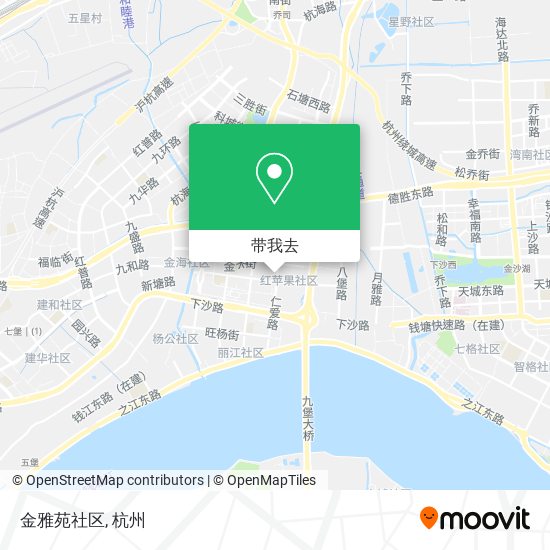 金雅苑社区地图