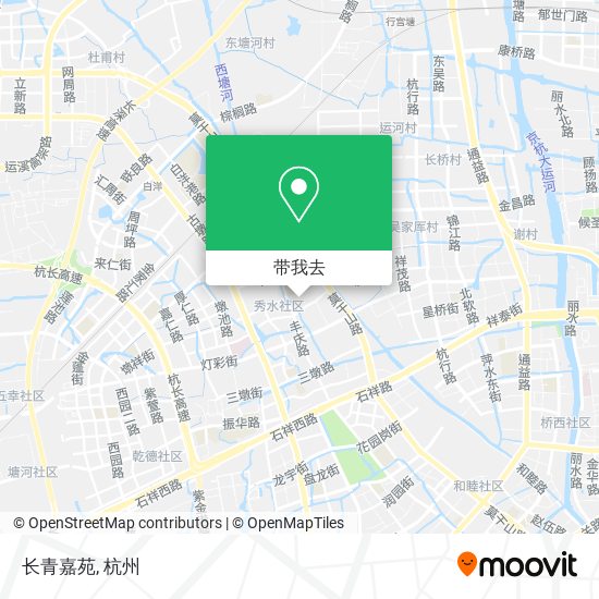 长青嘉苑地图