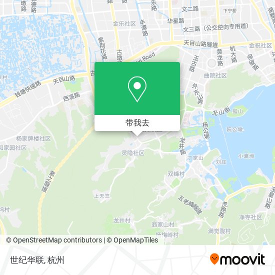 世纪华联地图