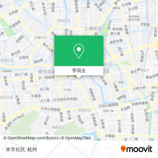米市社区地图