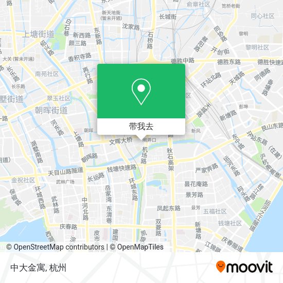 中大金寓地图
