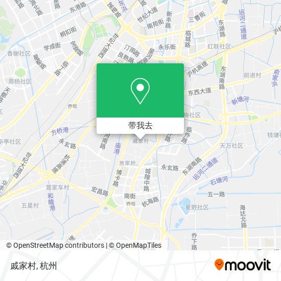 戚家村地图