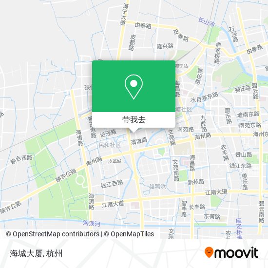 海城大厦地图
