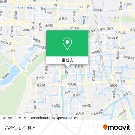 高桥住宅区地图