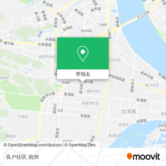 良户社区地图
