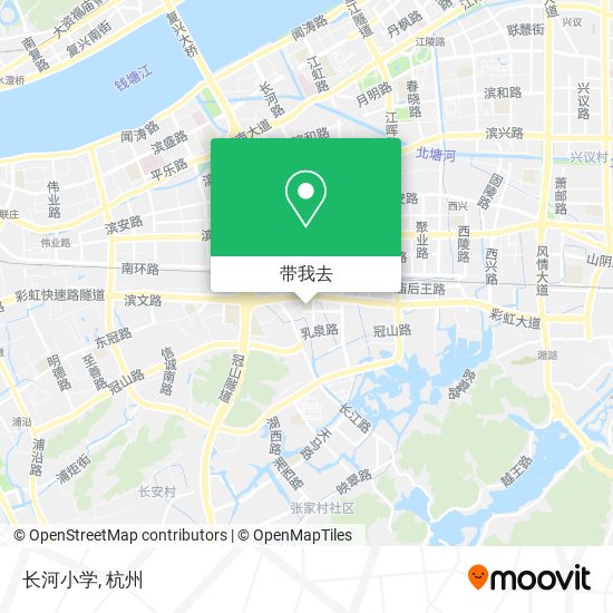 长河小学地图