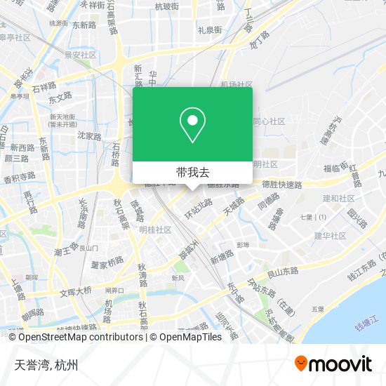 天誉湾地图