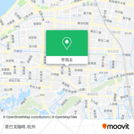 星巴克咖啡地图
