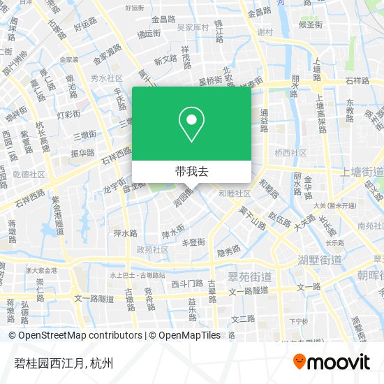 碧桂园西江月地图